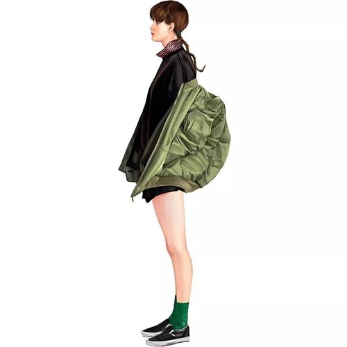 時尚插畫 服裝設計的視覺搭配指南